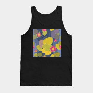 pattern of a beautiful flower pink lotus Tank Top